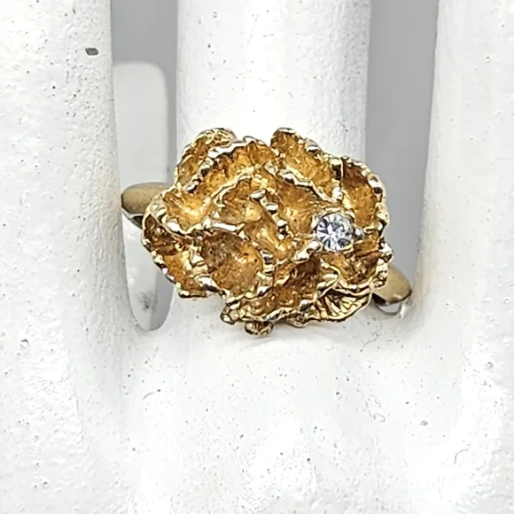 VTG AVON Mix Variety Collection Gold Tone Lot Necklace Bracelet Ring SIGNED Gems - Picture 9 of 16